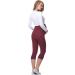 Be Mammy Maternity 3/4 Leggings - Size S, Claret | Comfortable and Stylish Maternity Wear - Buy Online on GoSupps.com