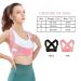 Posture Corrector Brace for Women - Adjustable Upper Back Support & Pain Relief (Pink Medium - Buy Online on GoSupps.com