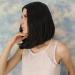 Shahnaneh Short Bob Wig 14 Inch Natural Black - Heat Resistant Synthetic Fiber Cosplay Wig for Women - Buy Online on GoSupps.com
