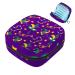 Mardi grass carnival ladies bandage storage bag menstruation pad bag pocket portable menstrual cup pocket with zipper for teenage girls women women women