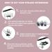 Fluffy 02-C 12mm Individual Eyelashes - DIY Makeup Extensions | Premium Quality Quewel Lash Segments for Stunning Eyes - Buy Online on GoSupps.com