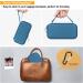Elonbo Carrying Case for Asthma Inhaler Spacer - Travel Organizer Bag for Kids and Adults - Blue - CASE ONLY - Buy Online on GoSupps.com