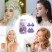 14 Makeup Sponge Set Makeup Sponge Blender Blender Sponges for Liquid Cream and Powder Multi-colored Beauty Sponge & Powder Puff Versatile Wet & Dry Use Purple - Buy Online on GoSupps.com