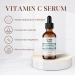 Vitamin C Serum for Face - Anti-Aging Skin Brightening with 20% Vitamin C Hyaluronic Acid Vitamin E & Ferulic Acid - 1 Fl Oz - Buy Online on GoSupps.com