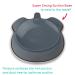 TUM TUM Baby Plate with Suction Cup & Lid - Kev Koala Grey | 6+ Months Baby Tableware Set - Perfect for International Shipping - Buy Online on GoSupps.com