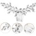 minkissy hair jewelry hair clips for girls hair side comb hair accessories for girls girl headpiece rhinestone hair clips rhinestone hair pin alloy bride European and American hair comb - Buy Online on GoSupps.com