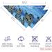 Shop Triangular Dog Scarf for All Sizes - 2 Multi-Colored Pieces for Dogs & Cats - Perfect Fashion Accessory - Buy Online on GoSupps.com
