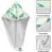 Little Blue Turtle Hair Towel 2 Pack | Super Absorbent Quick Dry Hair Turbans for Women & Girls - Perfect Hair Drying Solution - Buy Online on GoSupps.com