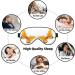 Sleep Mask Eye for Women & Men - Reusable Soft Blackout Eye Masks for Travel Camping & Better Sleep - Perfect Gifts - Pretty Butterflies - Buy Online on GoSupps.com
