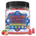 Kids Calcium Citrate Gummies with Vitamin D3 Supplement Calcium Citrate 300/600 mg with Magnesium Zinc & Multivitamin for Kids 4+ Support Bone Muscle & Digestive Health Sugar Free Strawberry 60ct