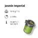 Jasmin Imperial Organic Jasmine Tea - 100g Can | Premium Green & White Teas | Alveus - No Additives 40 Cups - Buy Online on GoSupps.com