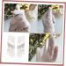FRCOLOR 1 Pair Grooming Gloves Gloves Repair Hand Gloves Hand Softening Gloves Wax Bath Liners Lotion Mittens Portable Moisture Gloves White Silk to Sleep Lining - Buy Online on GoSupps.com