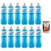 Italian Gourmet E.R. Energade Protein Ice Blue 750 ml with Notes of Raspberry and Blackberry Soft Drink with Protein Mineral Salts and Sugar 12 x 750 ml + Italian Gourmet Polpa 400 g