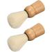 Professional Wooden Handle Shaving Brush for Men - Synthetic Razor Brush for Salon & Home Use - Buy Online on GoSupps.com