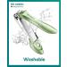MR.GREEN Nail Clippers with Nail File Anti Splash Nail Clipper Set for Thick Nails Medical Grade Stainless Steel Professional Nail Cutter Sharp and Durable fingernail Clipper for Men and Women(Green) - Buy Online on GoSupps.com