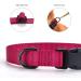 Audwud Thick Nylon Adjustable Dog Collar - Classic Style Multiple Colors Fits Small to Large Dogs Size S: 29-41 cm - Very Berry - Buy Online on GoSupps.com