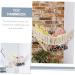 Beaupretty Yoga Ball Stand & Children's Hammock - Sully Plush Hanging Mesh Toy for Kids & Pets | Durable White Cotton Fitness Network - Buy Online on GoSupps.com