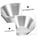 Iwowhero Stainless Steel Shaving Bowl | Reusable Razor Shell | Men's Shaving Accessories - Buy Online on GoSupps.com