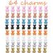 YOSOMK 64 PCS 3D Bear Nail Art Charms Resin | Cute Kawaii Nails Supplies - Buy Online on GoSupps.com