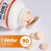 Natural Factors Tangy Orange Vitamin C 500 mg - 90 Chewable Wafers - Buy Online on GoSupps.com
