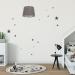 Relaxdays Children's Room Lamp - Starry Sky Hanging Lampshade for Boys & Girls | E27 Mint Fabric Shade - Buy Online on GoSupps.com