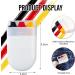 2 Pack Germany Face Paint Crayon Stick with Black Red and Yellow Color for Face Body Germany Flag Make up Accessories for Adults Sports Events Celebrations Party - Buy Online on GoSupps.com