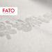 FATO Airlaid Dry Paper Napkins - 50 Pack 40x40cm Textile Effect Dove Gray Drip Design - Perfect for Elegant Events - Buy Online on GoSupps.com