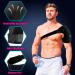 Shoulder Brace for Men & Women - Rotator Cuff Support with Soft Underarm Pad | Pain Relief & Compression Sleeve for Shoulder Injury - Large - Buy Online on GoSupps.com