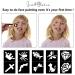 Jim&Gloria Face Paint Makeup Kit - 8 Large Pens with Stencils, Washable Body Markers for Kids and Adults - Perfect for Football Games, Sports, Halloween, Day of the Dead - Great Thanksgiving & Christmas Gift - Buy Online on GoSupps.com
