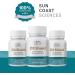 Sun Coast Science D3 Shield - 5000 IU Vitamin for Immune Support & Bone Health - 60 Vegetarian Capsules - with K2, Calcium Carbonate & BioPerine - Buy Online on GoSupps.com