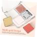  minkissy minkissy 6 Piece Empty Eyeshadow Palettes Transparent Square Makeup Tray for Lipstick Highlighters Organize Your Makeup with Style - Buy Online on GoSupps.com