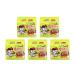 CNMART Samyang Hot Chicken Flavor Ramen - Jjajang Halal Instant Noodles (Korean Black Bean Sauce) - Pack of 25
