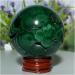 Natural Sphere Green Malachite Crystal Ball Natural Geode Hand Polished Gift Stone Home Decoration 1pc 350-370g - Buy Online on GoSupps.com