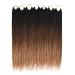 Ailsa 7Packs Senegalese Twist Crochet Hair Synthetic Crochet Braids for Black Women Hot Water Setting Prelooped Crochet Hair Ombre Color 30 Strands/Pack (18inch, 1B/30/27) 18 Inch 1B/30/27