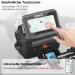 Lemego Waterproof Handlebar Pocket for E-Bikes & Bicycles - 4.5L Adjustable Touchscreen Cell Phone Holder with Removable Shoulder Strap - Gray - Buy Online on GoSupps.com