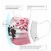 ZQP 10PCS Disposable Face_Mask Valentine's Day Face_Masks for Adult Heart Shaped Design 3Ply Breathable Anti-Dust Safety Protection with Elastic Earloop & Nose Bridge - Buy Online on GoSupps.com