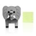 1Stk 3D elephant wood glasses holder wood puzzle glasses stand creative animal shape glasses holder sunglasses Display Stands Home Office Desk Decoration (elephant)
