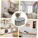 Ciieeo Bathroom Supply Sponge Draining Holder Sink Pc Soap Grey 13.9X13.4X8.5CM - Buy Online on GoSupps.com