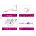 Buy D Curl 0.07mm Volume Eyelash Extensions | 6D Natural Long Luxe Clusters (8-14mm) - Professional Quality - Buy Online on GoSupps.com