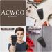 ACWOO Cuticle Nail Scissors Professional Stainless Steel Beauty Scissors with Leather Packing Bag Multi-Purpose Sharp Curved Scissors for Cuticle Manicure Pedicure Eyebrow Eyelash Black - Buy Online on GoSupps.com
