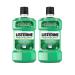 Listerine Freshburst Antiseptic Mouthwash with Germ-Killing Oral Care Formula to Fight Bad Breath, Plaque and Gingivitis, 500 mL, Pack of 2 Mouthwash (Pack of 2) 16.9 Fl Oz (Pack of 2)