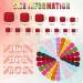 336 Pieces 12 Sets Matte Short Square Fake Toe Nails Tips - Full Cover Glue-on False Toenails for Women Girls (Fresh Colors) - Buy Online on GoSupps.com