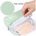 2 Pack Menstrual Cup Pouch & Sanitary Napkin Storage Bags - Green Dots & Grids | Feminine Period Storage for Women & Teens - Buy Online on GoSupps.com