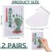 Foot Peel Mask 2 Pairs Exfoliating Foot Peeling Mask Socks for Hard Skin Callus Remove Repair Cracked Heel & Dead Dry Skin Foot Care Baby-Soft Feet Skin - Buy Online on GoSupps.com