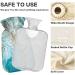 Marble Hot Water Bottle with Cover | Pain Relief Heat Pack for Menstrual Cramps - 1L International Shipping - Buy Online on GoSupps.com