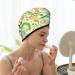 Quick-Dry Hair Towel Wrap | Buttoned Towel Turban for Effortless Hair Drying | Perfect for St. Patrick's Day - Buy Online on GoSupps.com