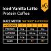 MariGold High Protein Coffee - Iced Vanilla Latte | 20g Grass-Fed Whey Protein Isolate | Energy Boost & Workout Fuel | Non-GMO 1 Net Carb 15 Servings - Buy Online on GoSupps.com