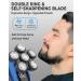 ZORUMAN Head Shaver for Men 5-in-1 Electric Cordless Bald Shaver with LED Display - Waterproof Rotary Hair Shaver for Head, Face & Skin - Wet Dry Use - Blue (7800-BLACK) - Buy Online on GoSupps.com