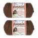 2 Pack Bonnie Macram Cord - 6mm - 100 Yard Lengths Almond