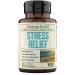 Stress Relief with Ashwagandha, Vitamin B Complex B1, B2, B5, B6, Calcium, Magnesium, Chamomile, Valerian, 5-HTP, GABA. Mind Clarity, Relax & Mood Supplement 60 Capsules